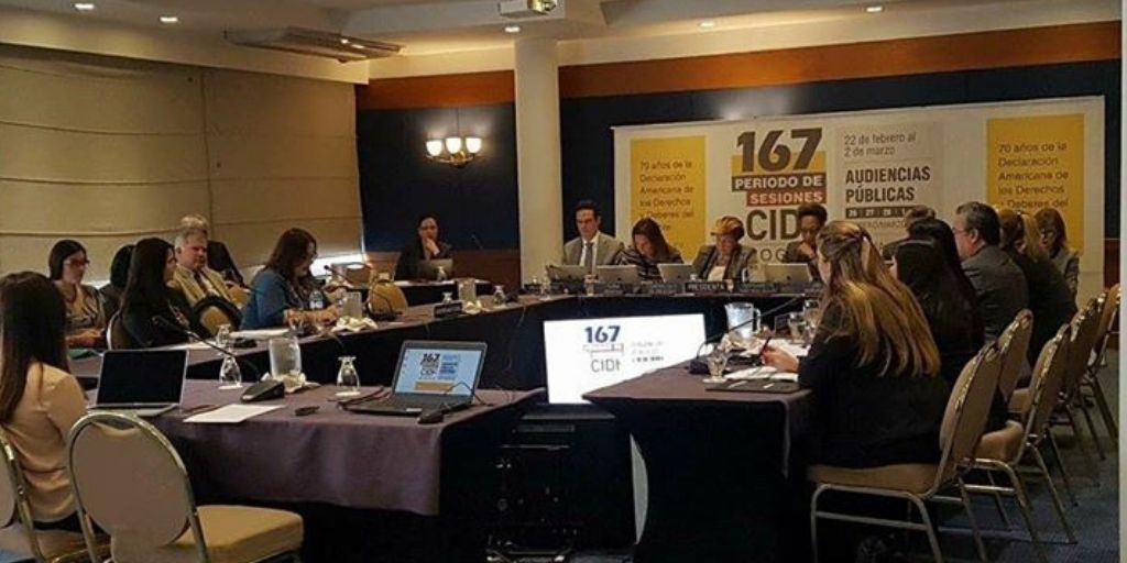 La CIDH celebra audiencia sobre empresas y derechos humanos en su 167 período de sesiones en Bogotá, Colombia